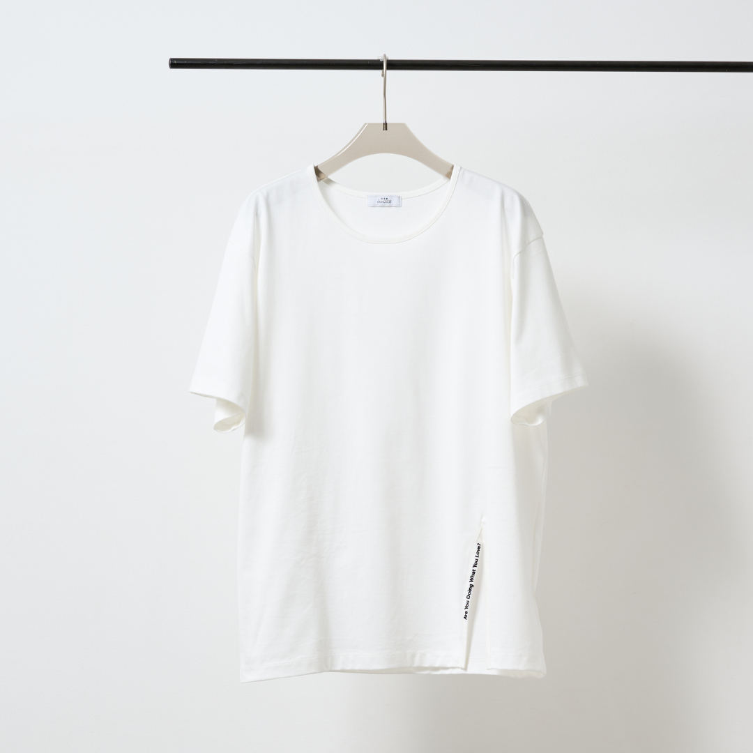 【 Pulse・鼓動】Slit T-Shirt スリットTシャツ