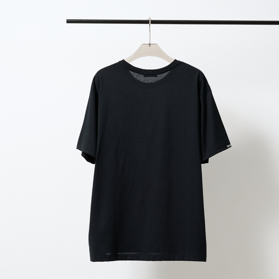 【Silverline・希望の光】袖刺繍オーバーサイズTシャツ
