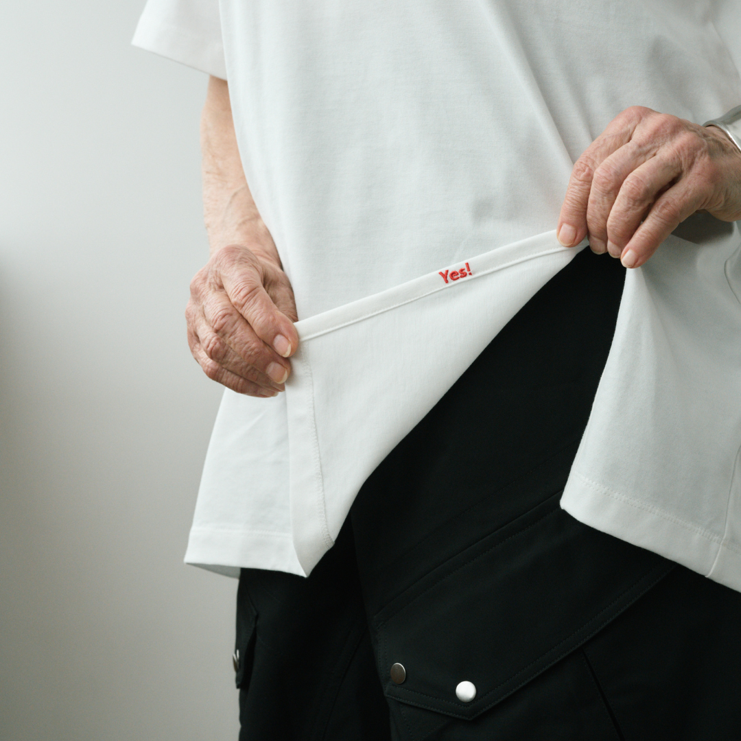【 Pulse・鼓動】Slit T-Shirt スリットTシャツ