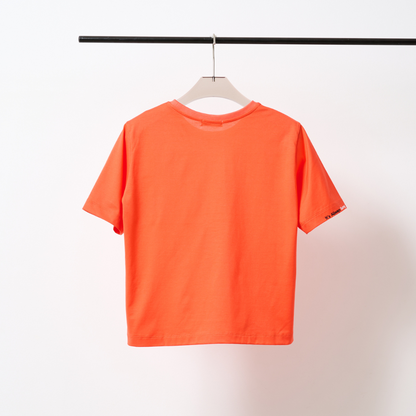 【Silverline・希望の光】袖刺繍コンパクトTシャツ