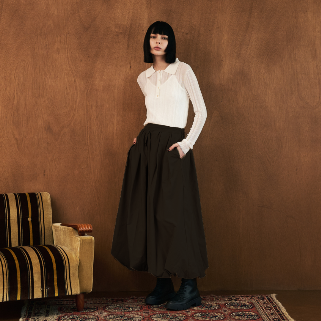 【Luminous Veil ・輝くベール】Balloon Skirt  バルーンスカート