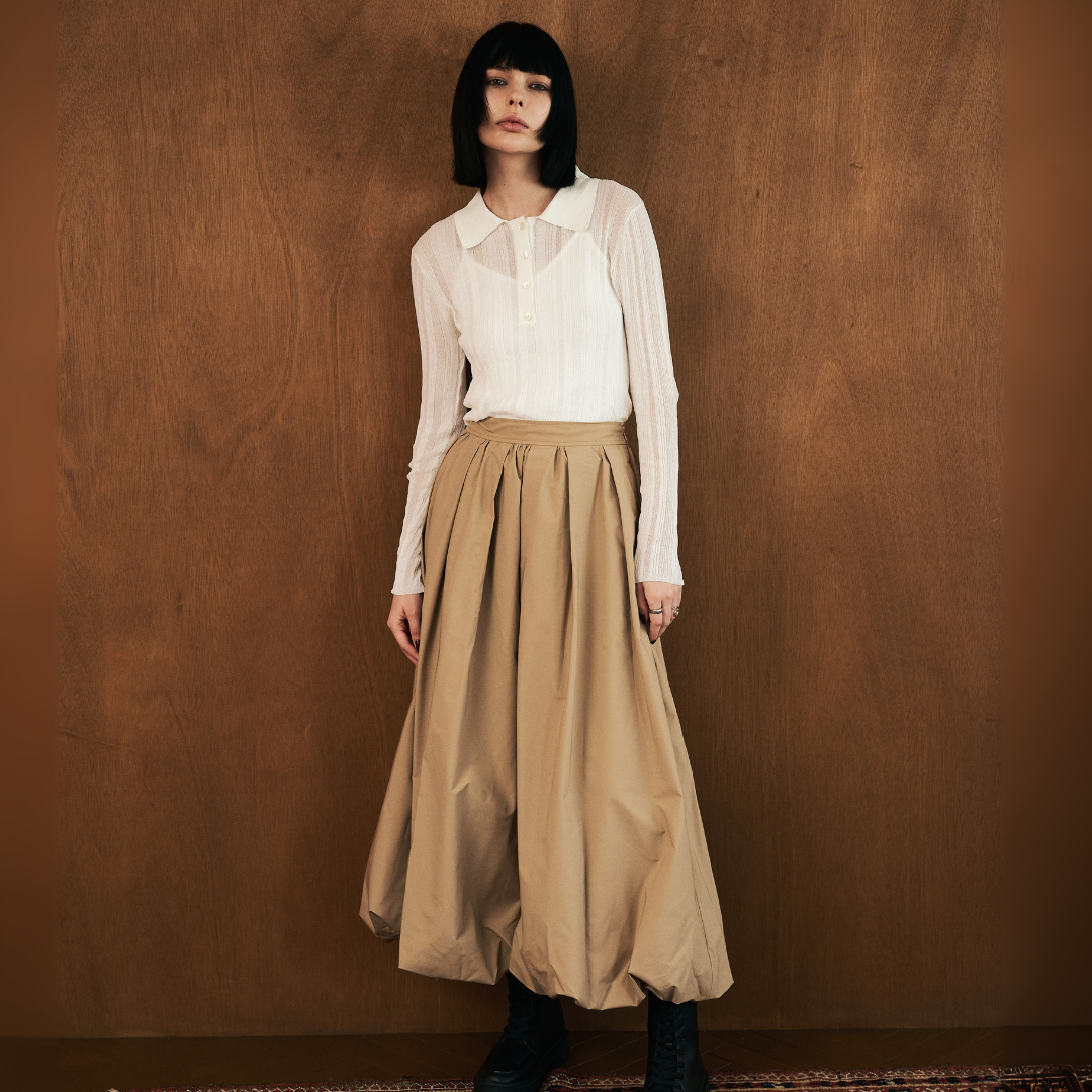 【Luminous Veil ・輝くベール】Balloon Skirt  バルーンスカート