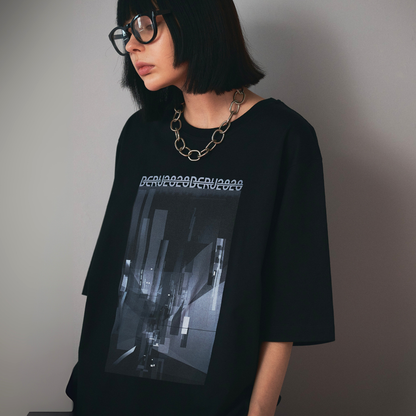 【Genesis・創造の始まり】 Oversized Photo Print Tee　オーバーサイズ フォトプリントT