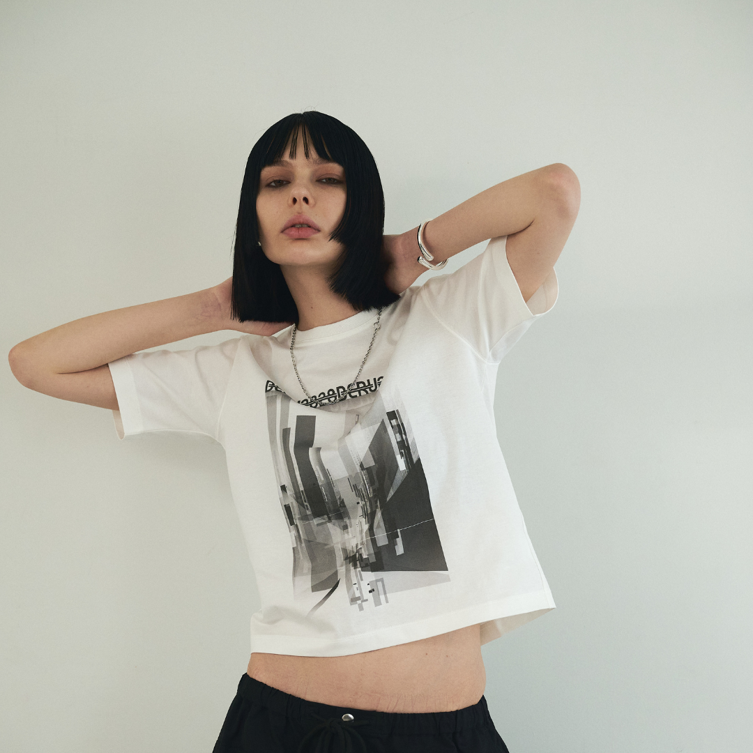 【Genesis・創造の始まり】Compact Photo Print Tee　コンパクトフォトプリントT