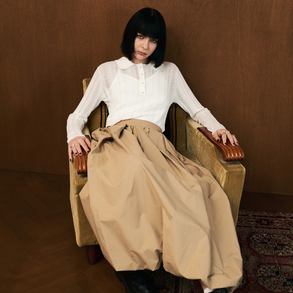 【Luminous Veil ・輝くベール】Balloon Skirt  バルーンスカート