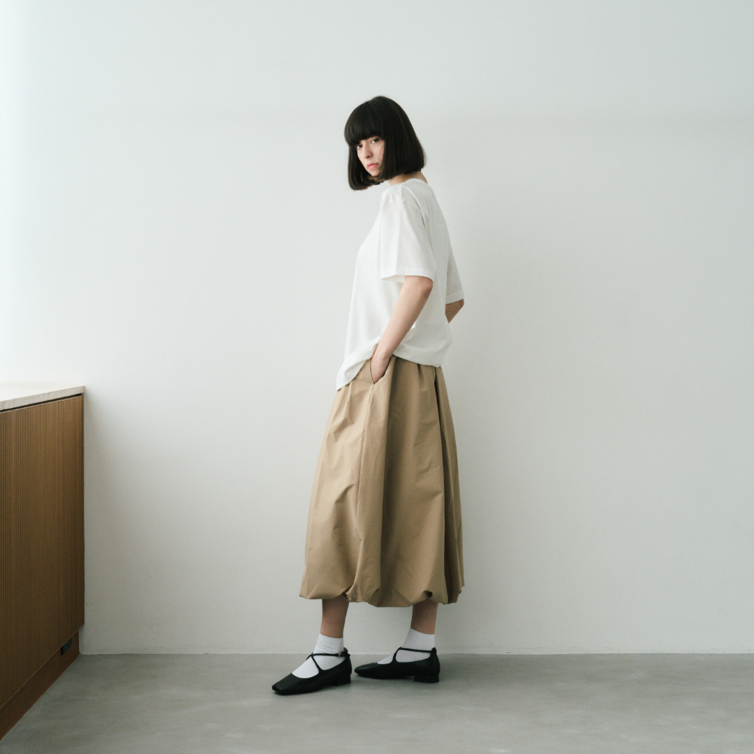 【Silverline・希望の光】袖刺繍オーバーサイズTシャツ