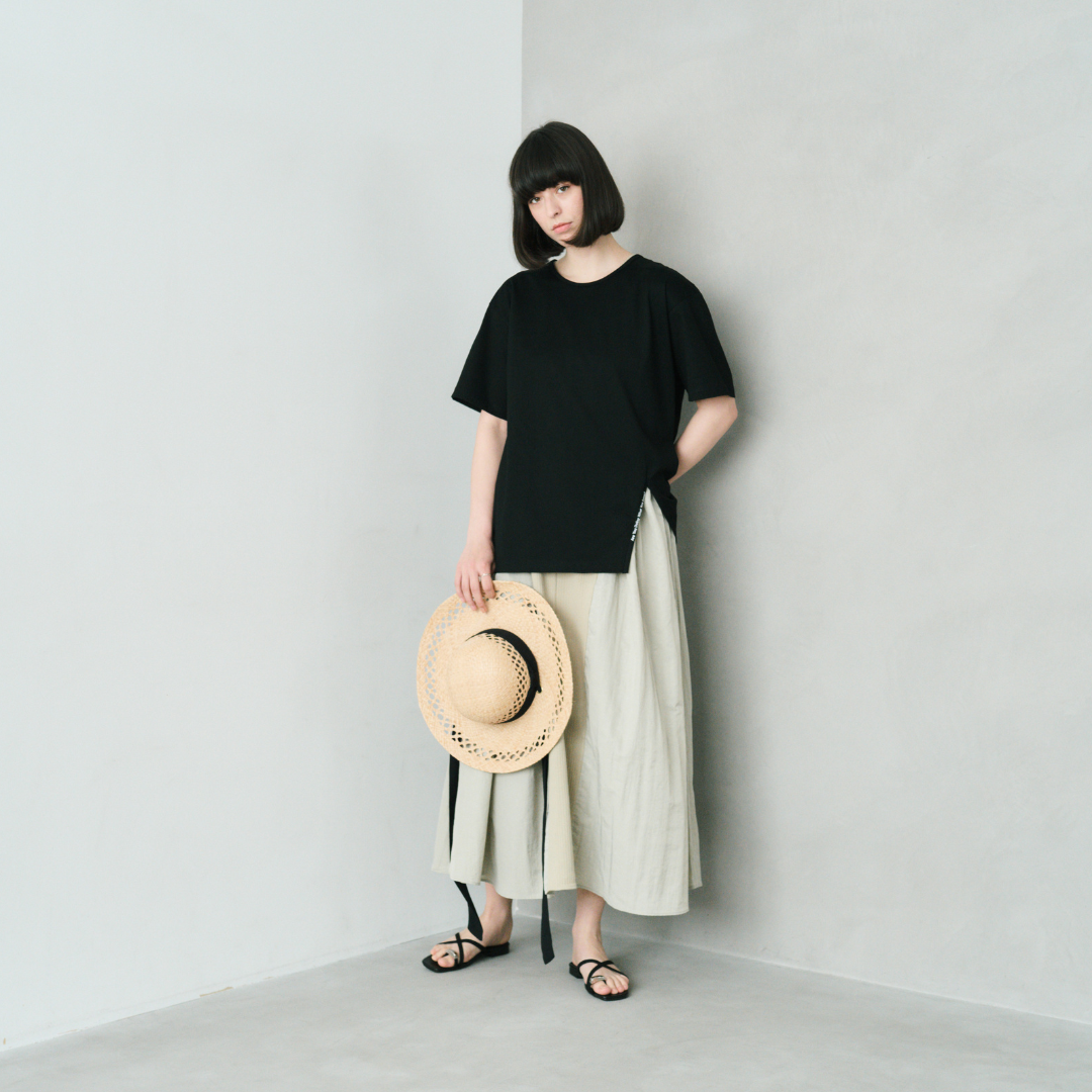 【  Pulse・鼓動】Slit T-Shirt スリットTシャツ