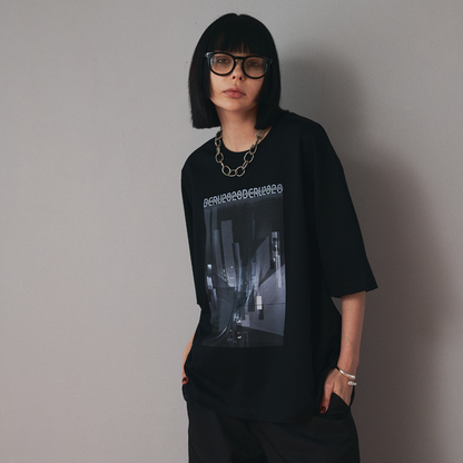【Genesis・創造の始まり】 Oversized Photo Print Tee　オーバーサイズ フォトプリントT