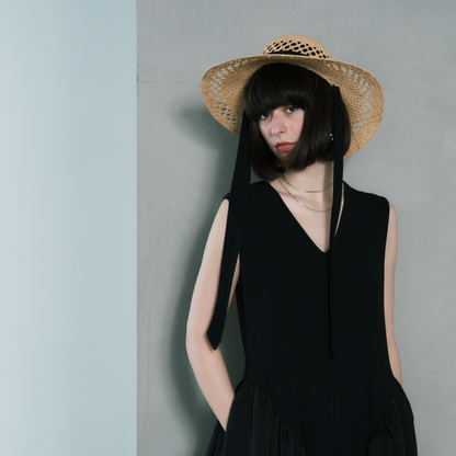 【Unfold・花開く、広がる】ラフィア HAT Raffia Hat