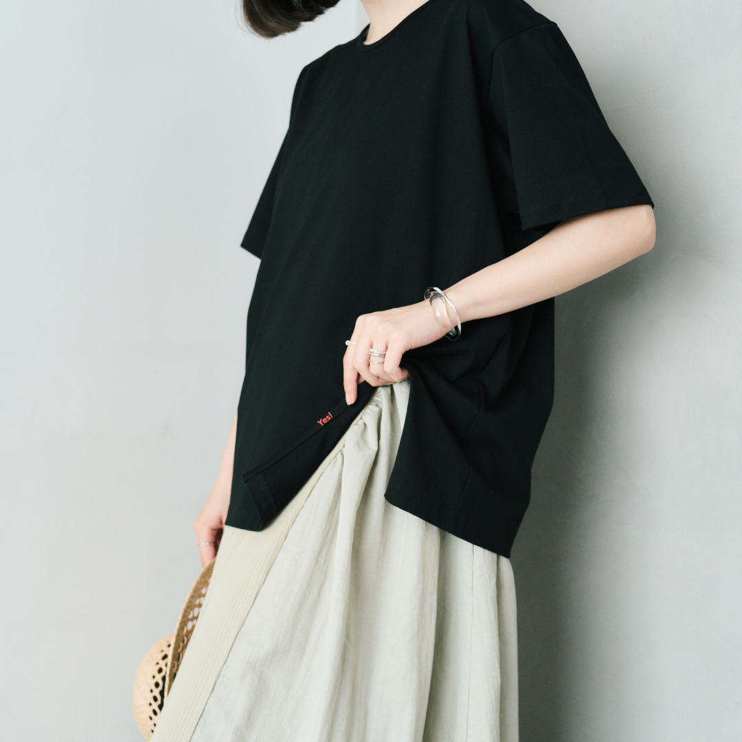 【  Pulse・鼓動】Slit T-Shirt スリットTシャツ