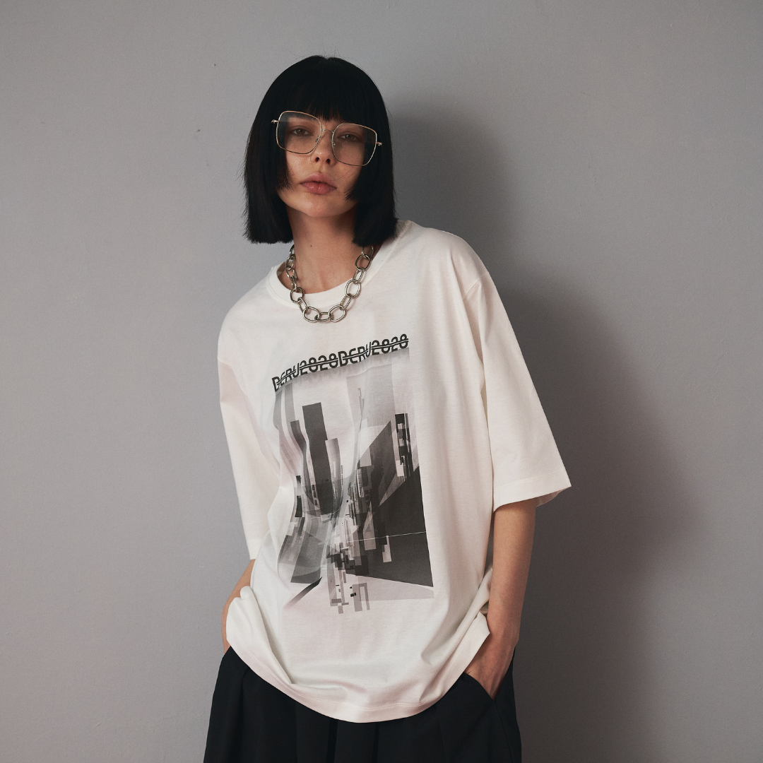 【Genesis・創造の始まり】 Oversized Photo Print Tee　オーバーサイズ フォトプリントT