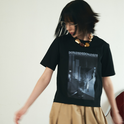 【Genesis・創造の始まり】Compact Photo Print Tee　コンパクトフォトプリントT