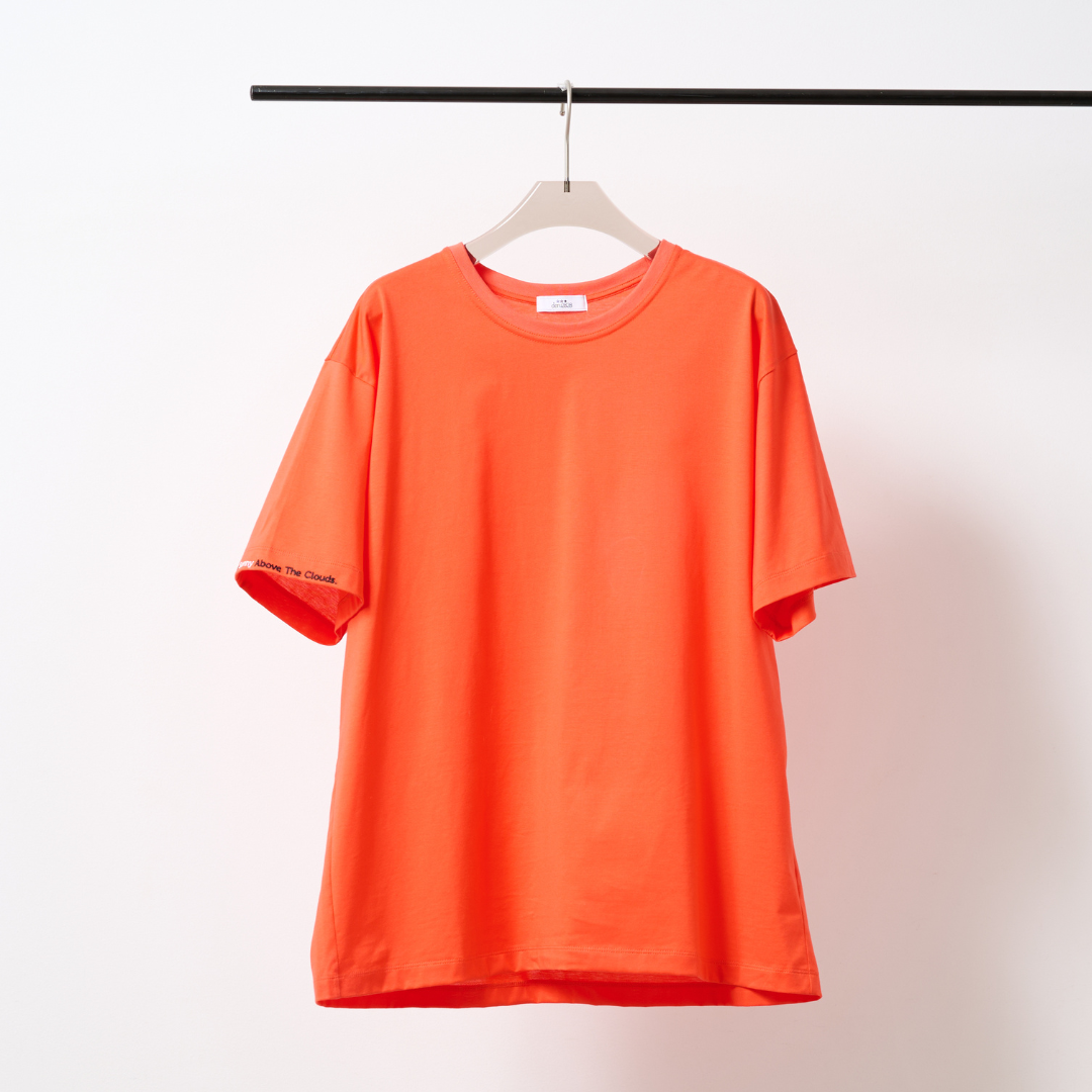 【Silverline・希望の光】袖刺繍オーバーサイズTシャツ