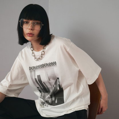 【Genesis・創造の始まり】 Oversized Photo Print Tee　オーバーサイズ フォトプリントT