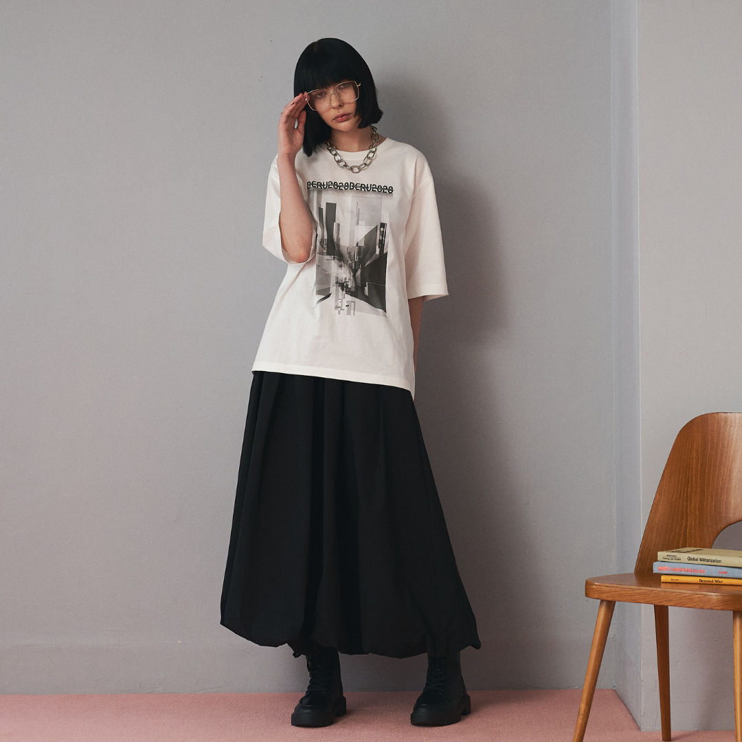 【Luminous Veil ・輝くベール】Balloon Skirt  バルーンスカート