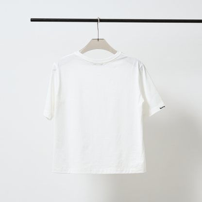 【Silverline・希望の光】袖刺繍コンパクトTシャツ